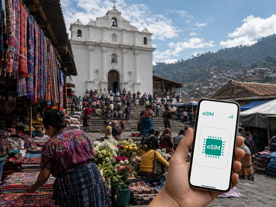 Chichicastenango eSIM: Internet in Guatemala