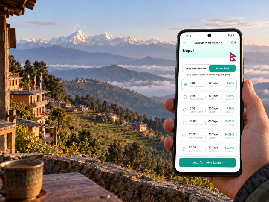 Nagarkot eSIM: mobiles Internet für Ihre Reise