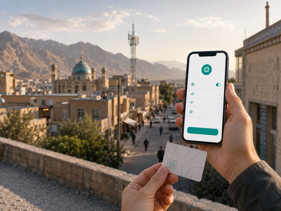 Afghan Wireless eSIM in Afghanistan: Verfügbarkeit
