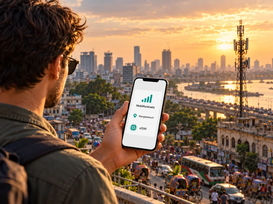 Grameenphone- eSIM in Bangladesch: Aktivierung prüfen