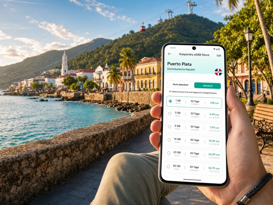Puerto Plata eSIM: Internet für die Reise