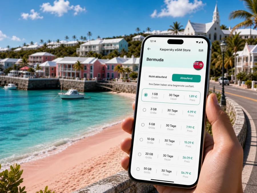 Tucker's Town eSIM: Internet auf Bermuda