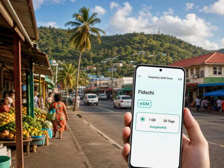 Labasa eSIM: mobiles Internet für Fidschi