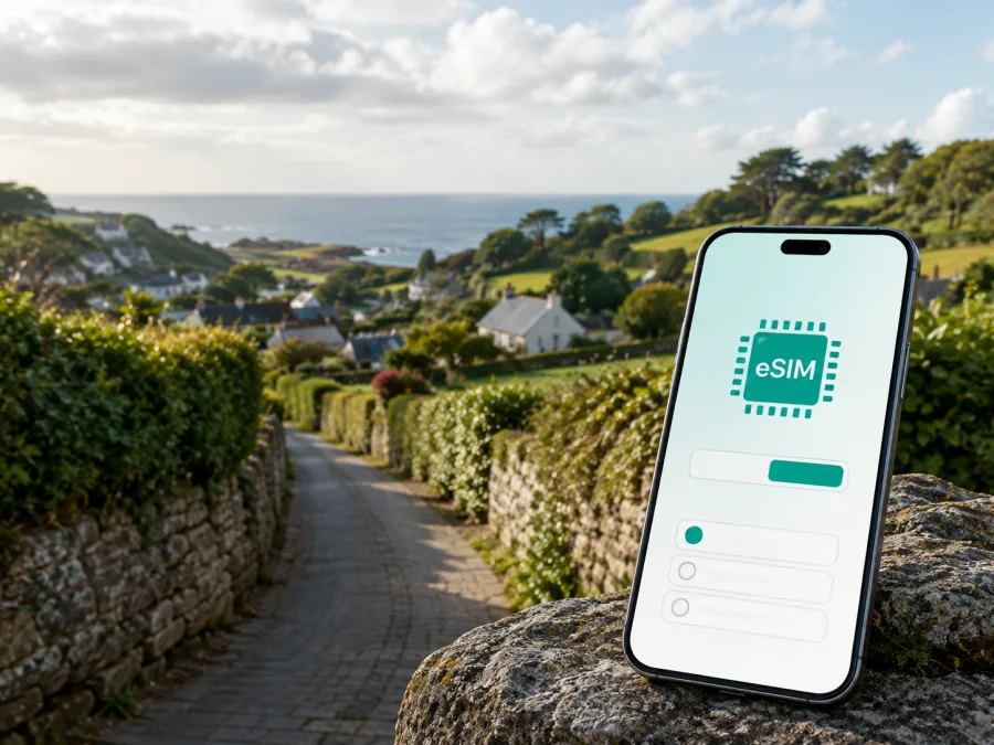 St. Lawrence eSIM: mobiles Internet auf Jersey