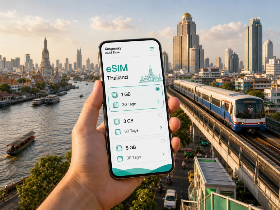 Bangkok eSIM: Internet für Ihre Reise