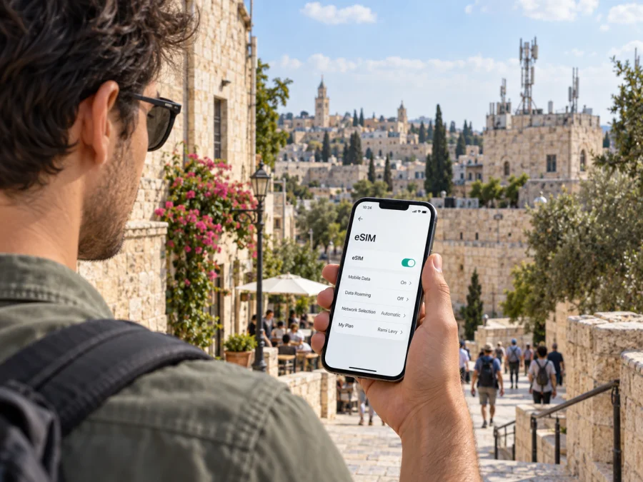 Rami Levy eSIM in Israel: Aktivierung und Reisetipps