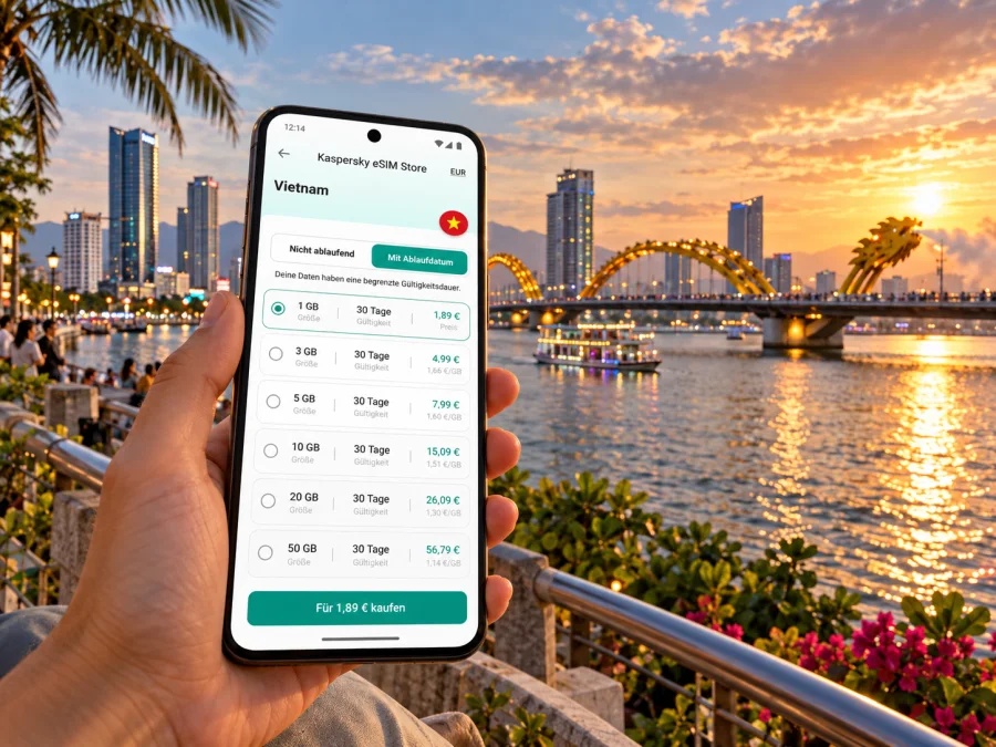 Da Nang eSIM: Mobiles Internet in Vietnam