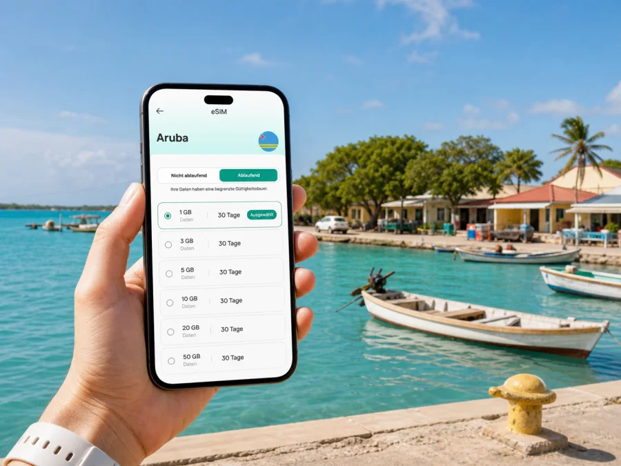 eSIM für Savaneta: Internet und mobile Verbindung