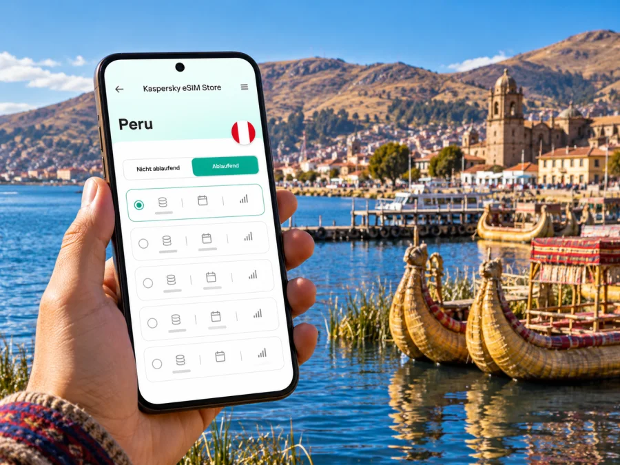 Puno: eSIM für Internet am Titicacasee