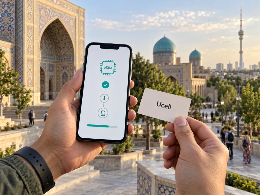 Ucell eSIM in Usbekistan: Aktivierung & Reise