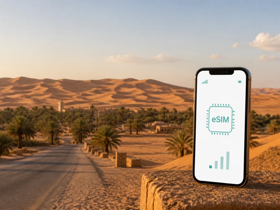 Bidiyah eSIM: Mobiles Internet für Oman