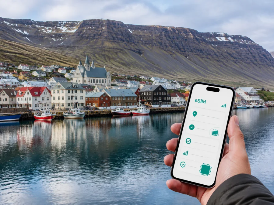 Isafjördur eSIM: Mobiles Internet in Island