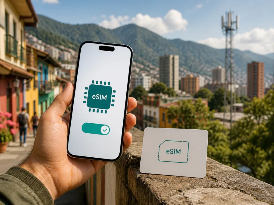 Tigo eSIM in Kolumbien: Aktivierung für Reisende