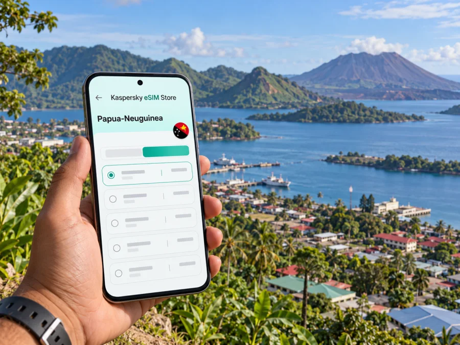 Rabaul eSIM: mobiles Internet in Papua-Neuguinea