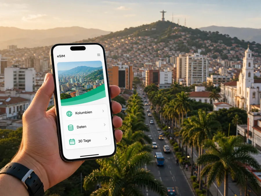 Cali eSIM: mobiles Internet für Kolumbien