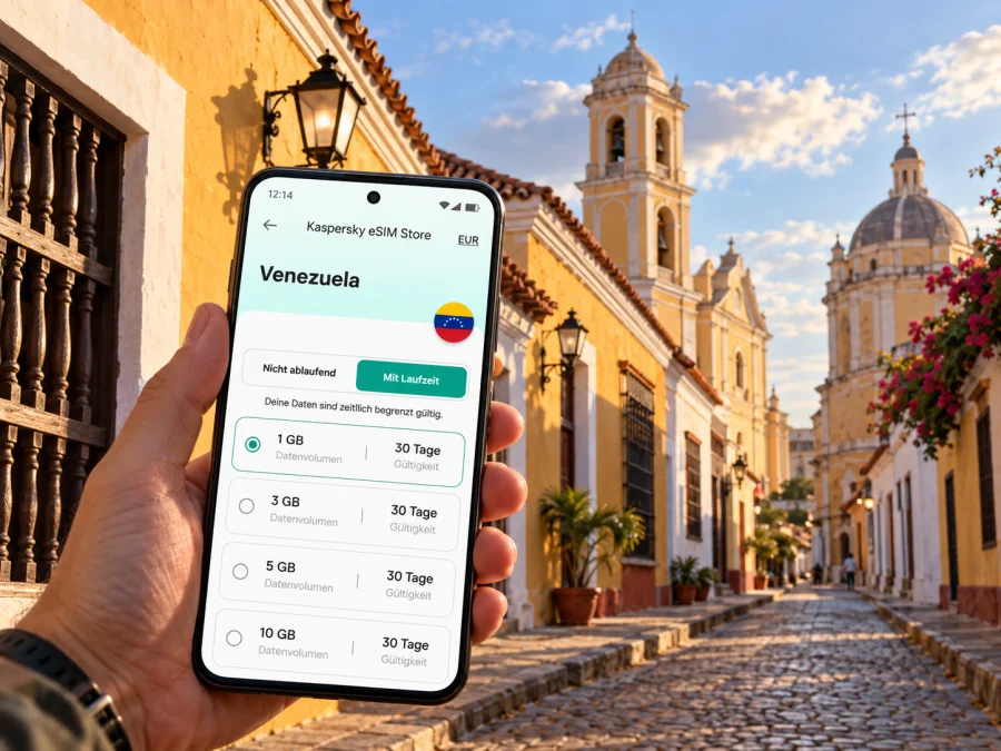 Coro eSIM: mobiles Internet in Venezuela
