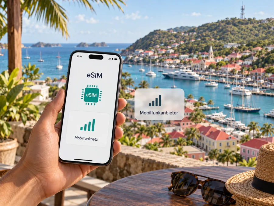 Orange Caraïbe eSIM in Saint-Barthélemy: Aktivierung