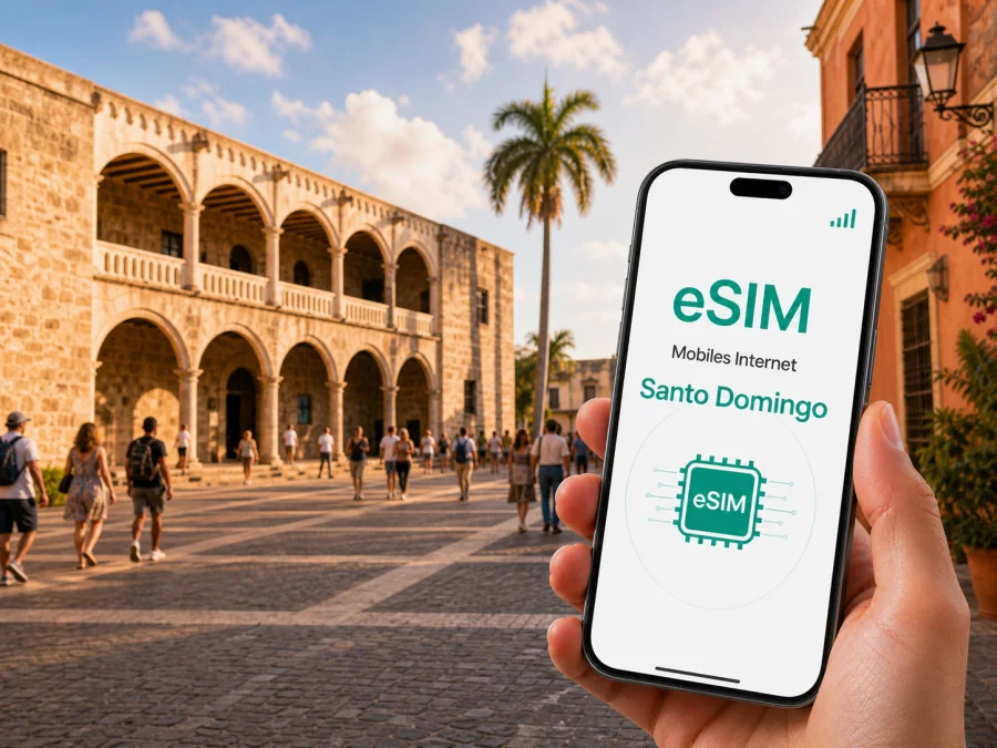 Santo Domingo eSIM: Internet für Ihre Reise