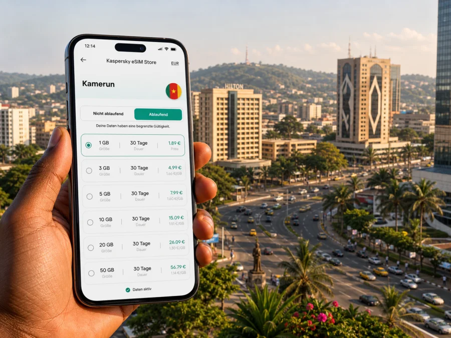 Yaoundé eSIM: Internet für Ihre Reise