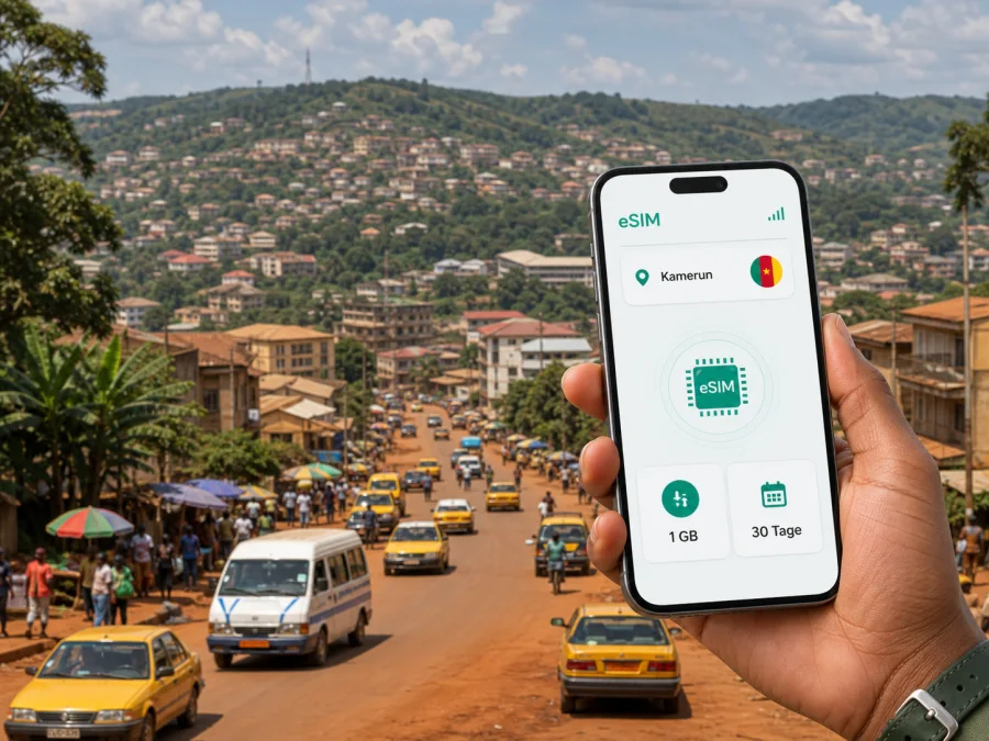 Bamenda eSIM: mobiles Internet in Kamerun