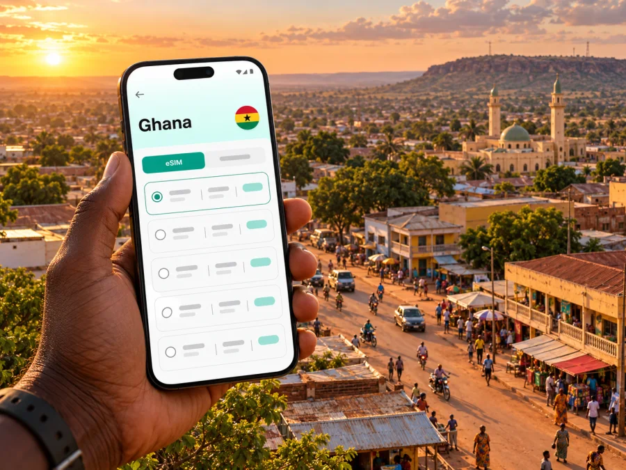 Bolgatanga eSIM: mobiles Internet in Ghana