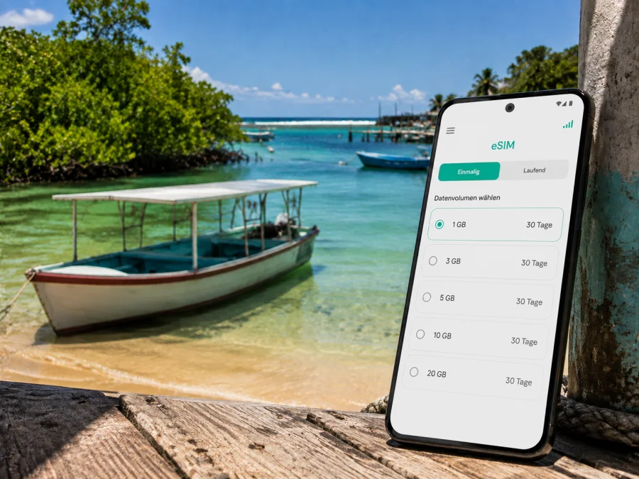 Buccoo eSIM: mobiles Internet in Trinidad und Tobago