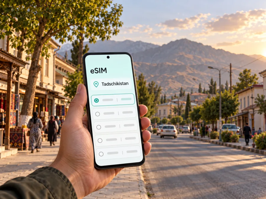 eSIM für Isfara: mobiles Internet in Tadschikistan