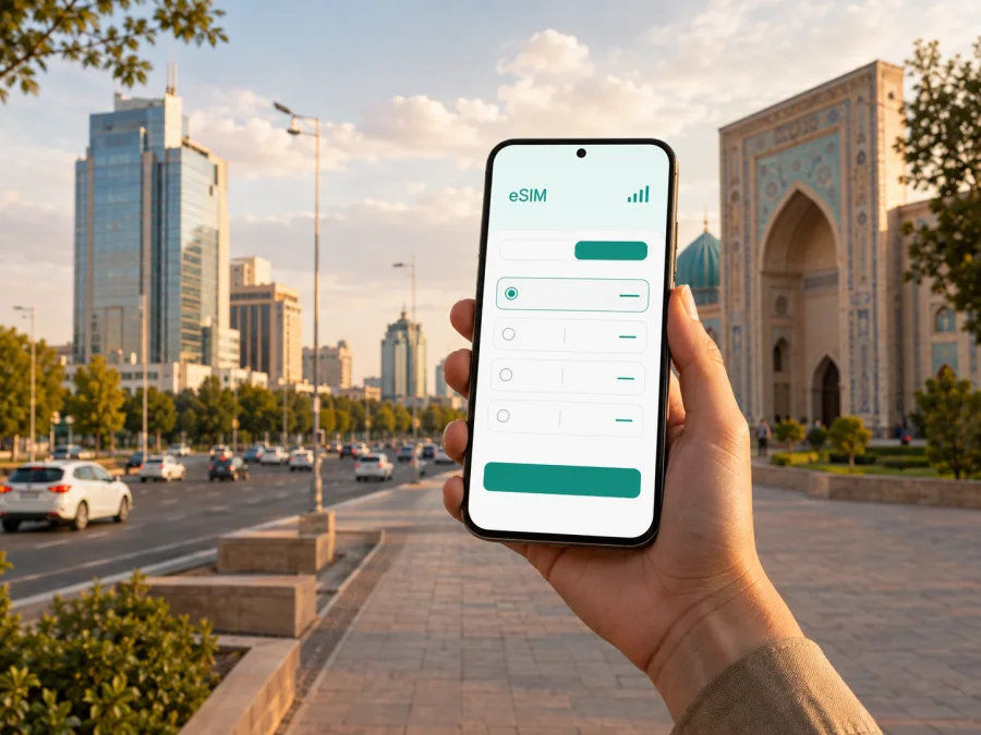 eSIM für Taschkent: mobiles Internet auf Reisen