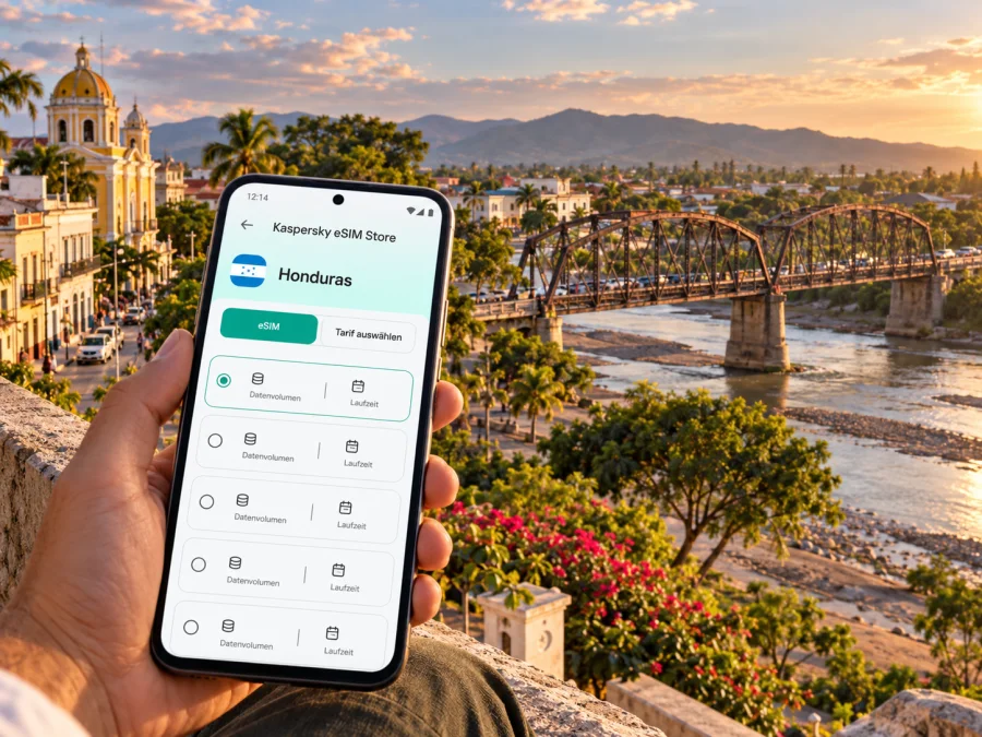 Choluteca: eSIM für mobiles Internet in Honduras