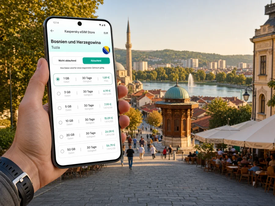 Tuzla eSIM: mobiles Internet für die Reise