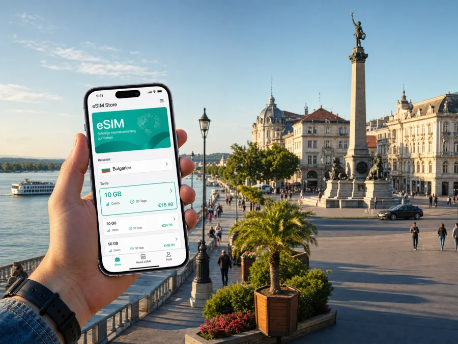 Russe eSIM: Internet in Bulgarien