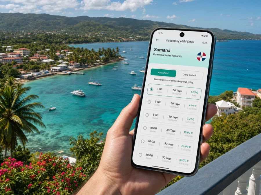 Samaná eSIM: Internet und mobile Verbindung