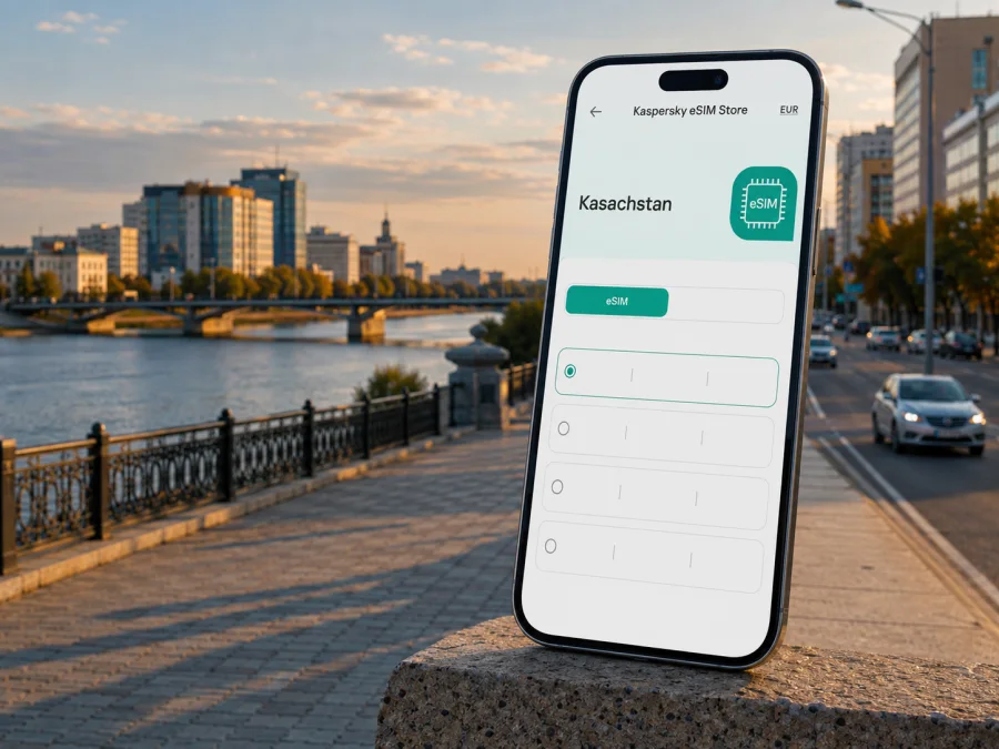 eSIM für Kostanay: mobiles Internet in Kasachstan