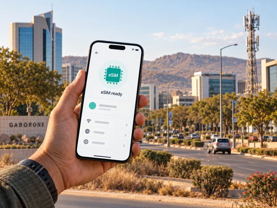 Orange eSIM in Botswana: Aktivierung für Reisende