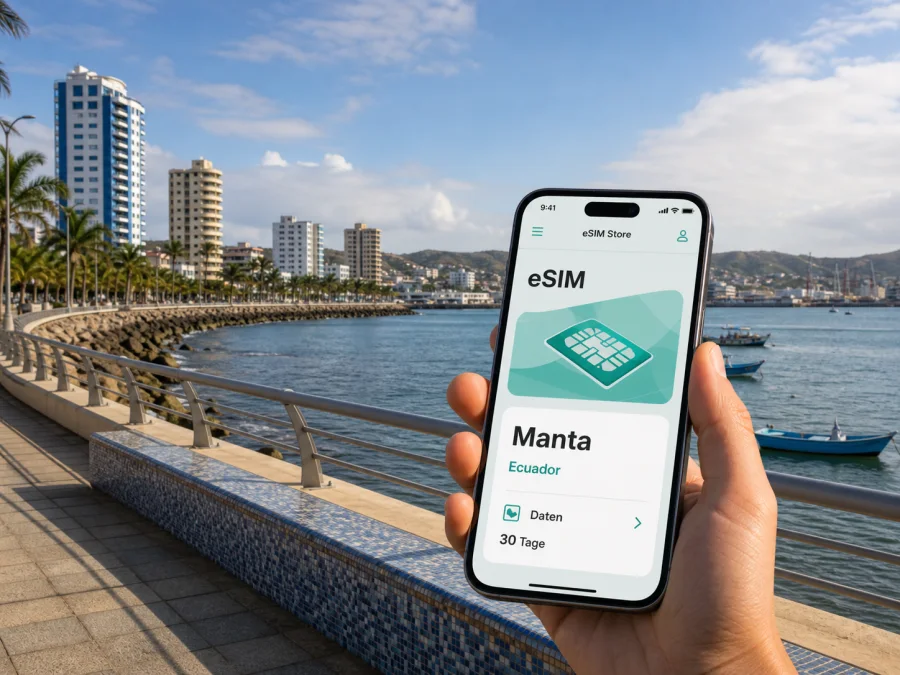 eSIM Manta: Internet und mobile Verbindung