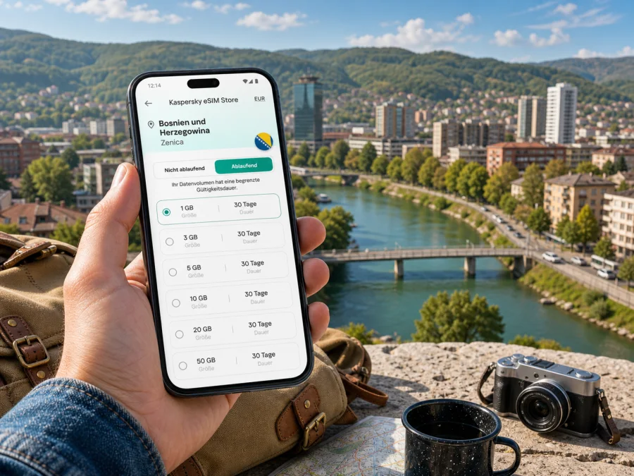 Zenica eSIM: mobiles Internet für die Reise