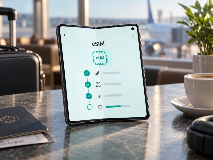 Samsung Galaxy Z Fold5 5G 256GB eSIM: prüfen & einrichten