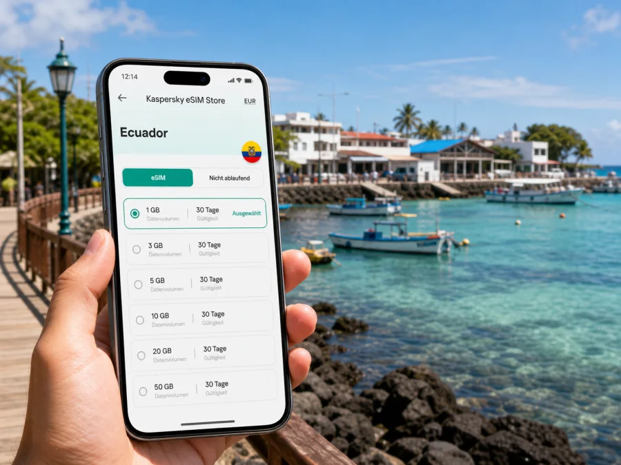 eSIM Puerto Ayora: Internet für die Reise