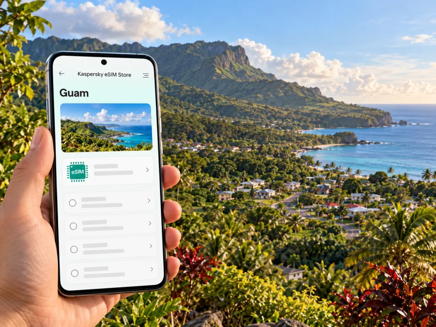 Santa Rita eSIM: mobiles Internet auf Guam