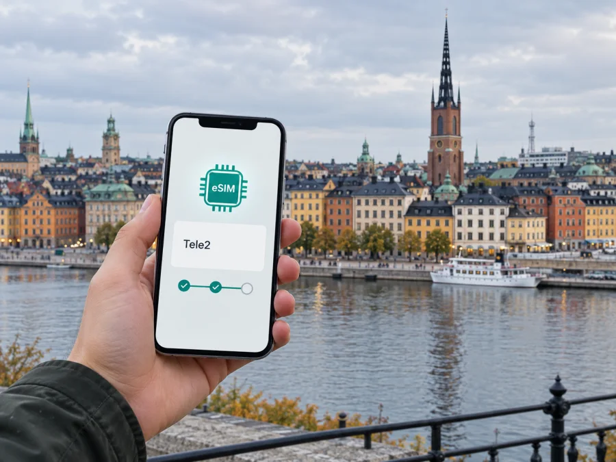 Tele2 eSIM in Schweden: Aktivierung und Reisehinweise