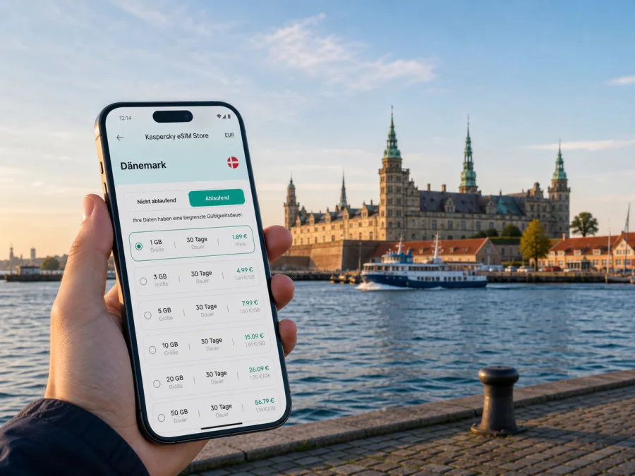 Helsingor eSIM: mobiles Internet für die Reise