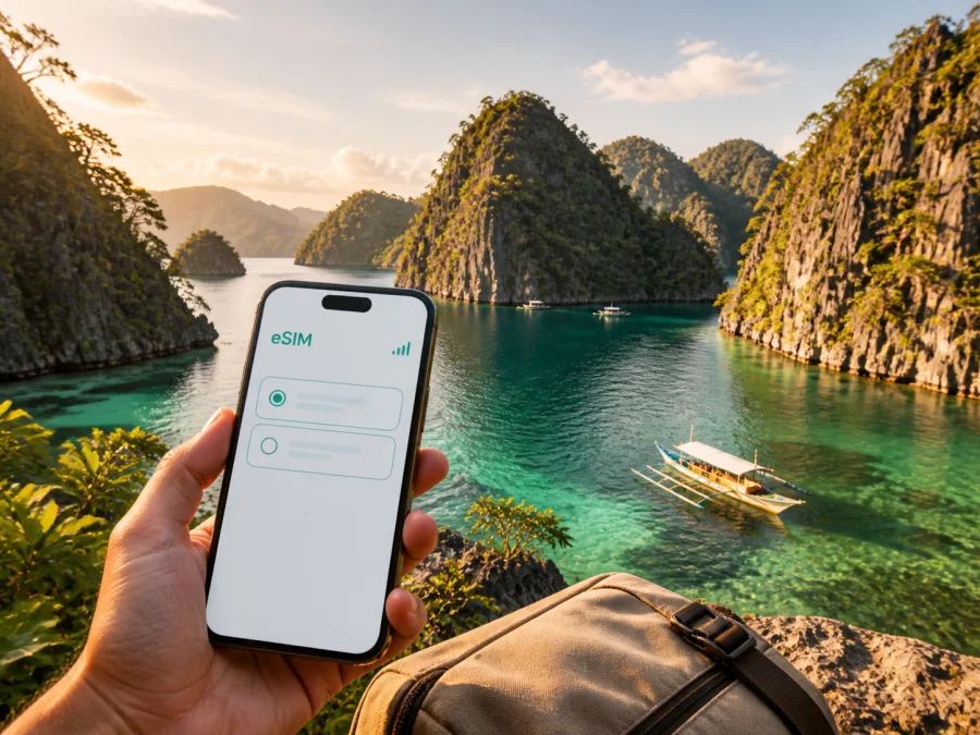 Coron eSIM: Mobiles Internet auf den Philippinen