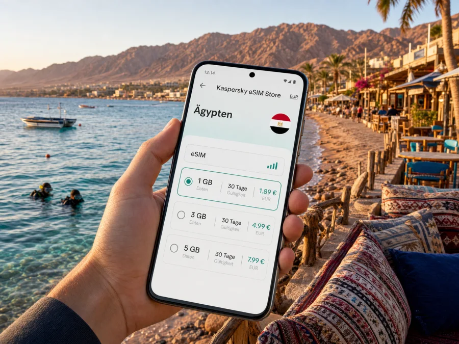 Dahab eSIM: mobiles Internet in Ägypten