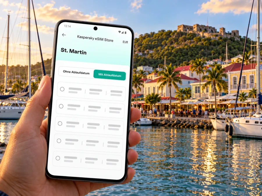 Marigot eSIM: Internet und mobile Verbindung