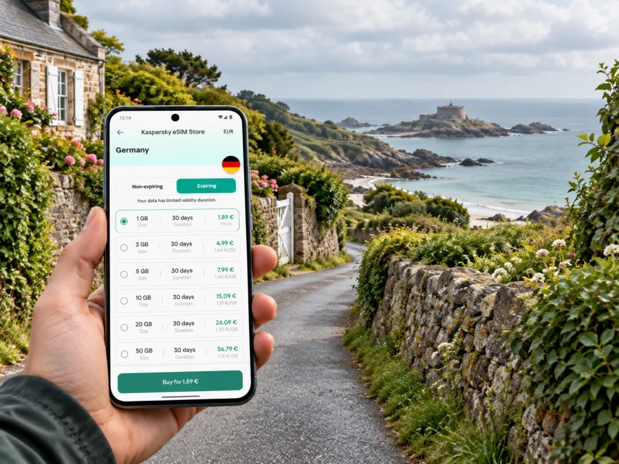 St. Pierre du Bois eSIM: Mobiles Internet auf Guernsey