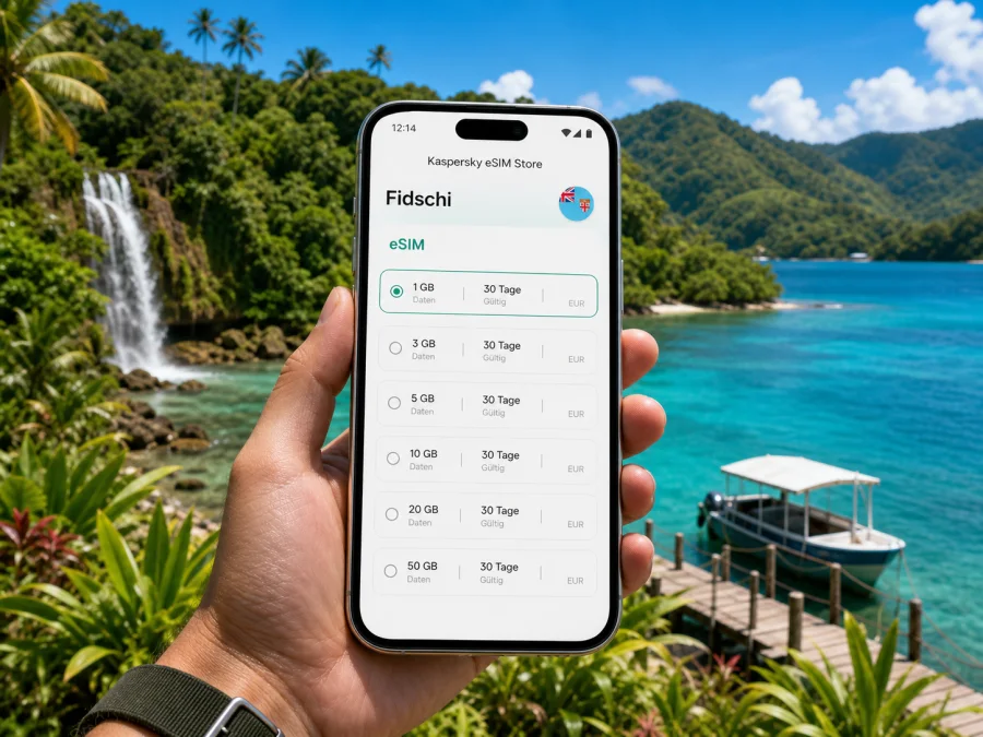 Taveuni eSIM: mobiles Internet für Fidschi