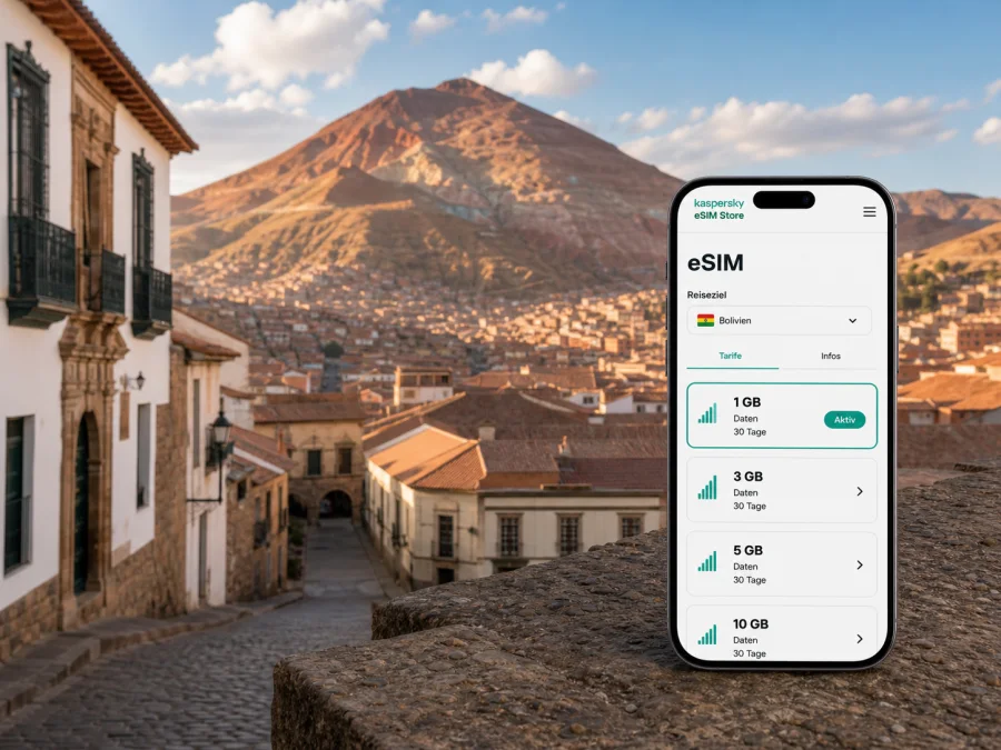 Potosi eSIM: mobiles Internet für die Reise