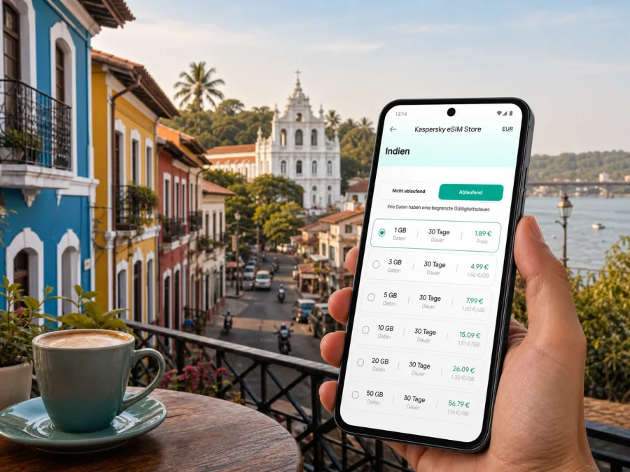 Panaji eSIM: Internet und mobile Verbindung