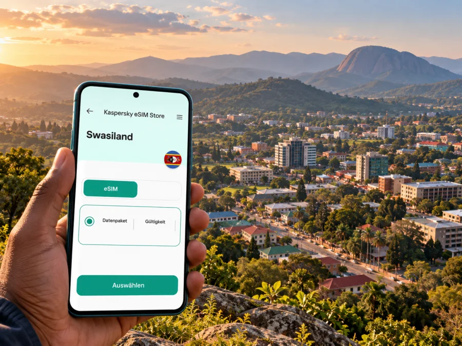 eSIM für Mbabane: Internet in Swasiland