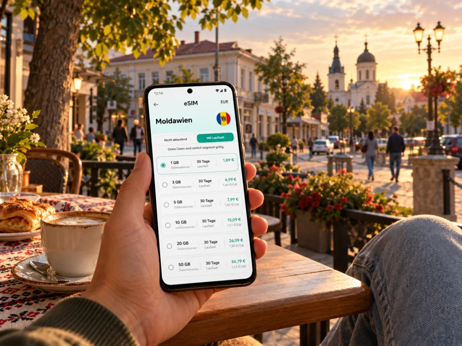 eSIM für Comrat: mobiles Internet in Moldawien
